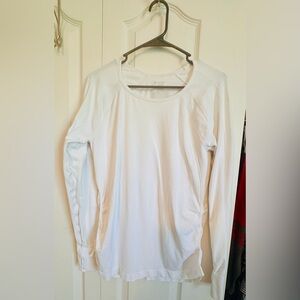 GAIAM Classic White Long Sleeve Tee..XL
